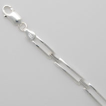 Sterling Silver Bar Paletti Bracelet