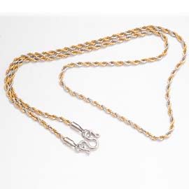 18K Two Tone Gold Chain Collections collections