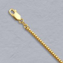 14K Yellow Gold Franco 2.0mm Chain