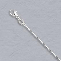 14K White Gold Octava Chain 1.0mm