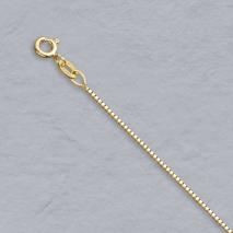 18K Yellow Gold Octava 0.7mm Chain