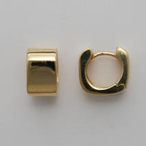 14K Yellow Gold Huggie Style Earrings