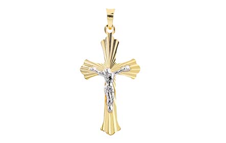 18K Gold Crosses